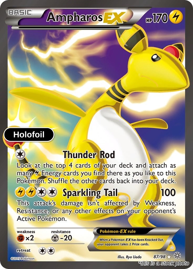 Ampharos EX (87 Full Art)