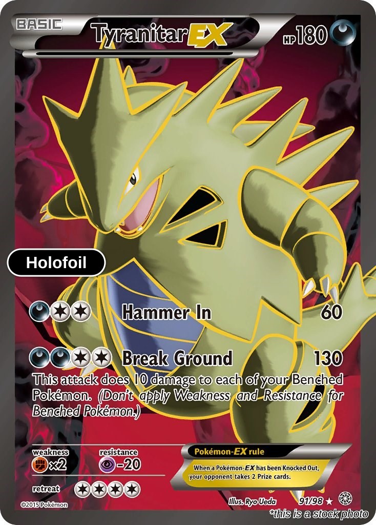 Tyranitar EX (91 Full Art)