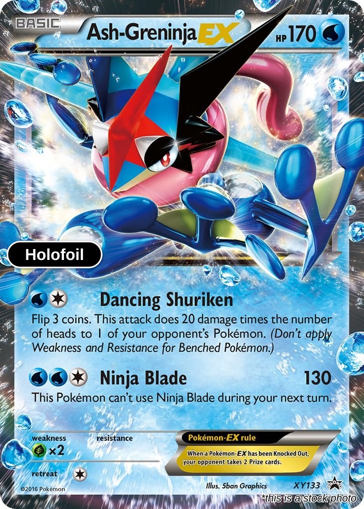 Ash-Greninja EX - XY133