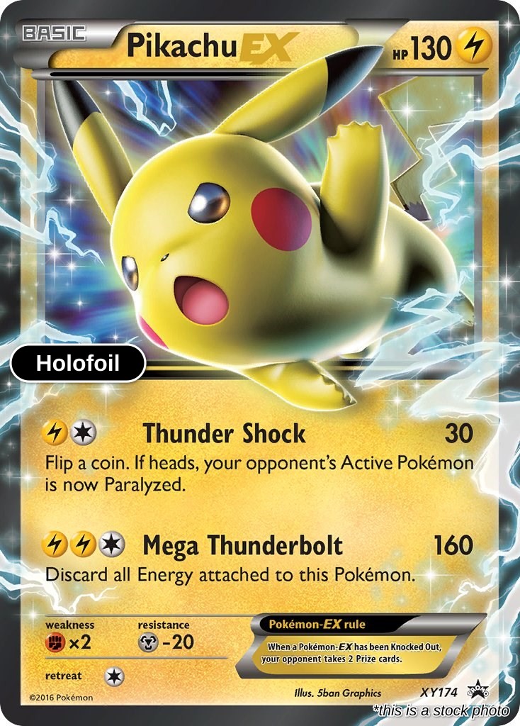 Pikachu EX - XY174