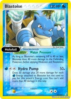 Blastoise - 14/100 (EX Crystal Guardians)