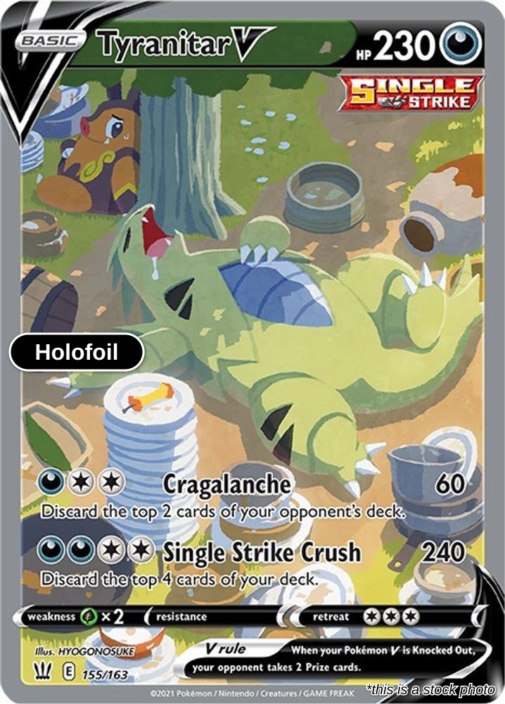 Tyranitar V (Alternate Full Art)