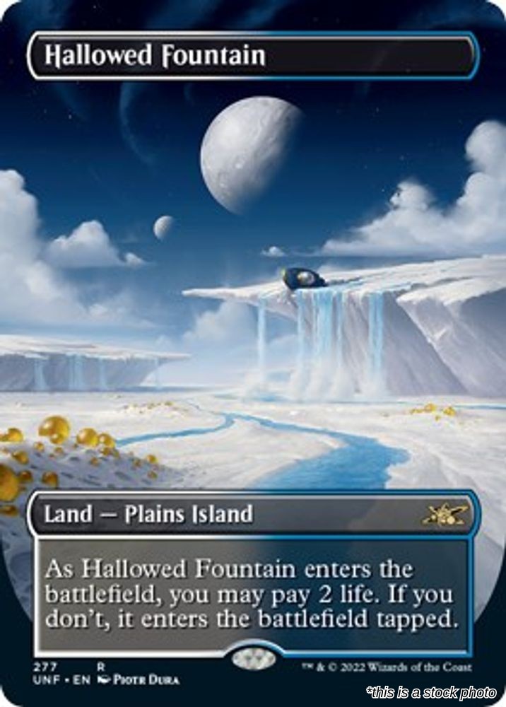 Hallowed Fountain (Borderless)