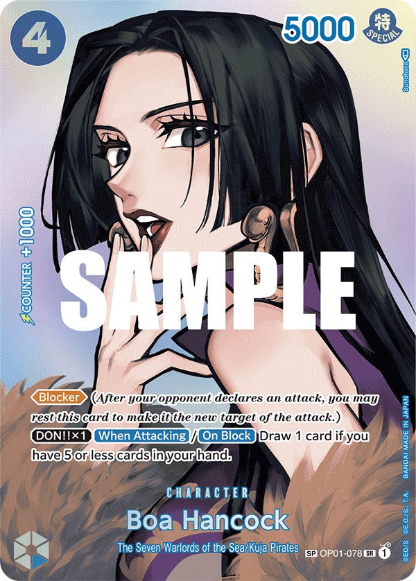 Boa Hancock (SP) [OP04 - OP01-078]
