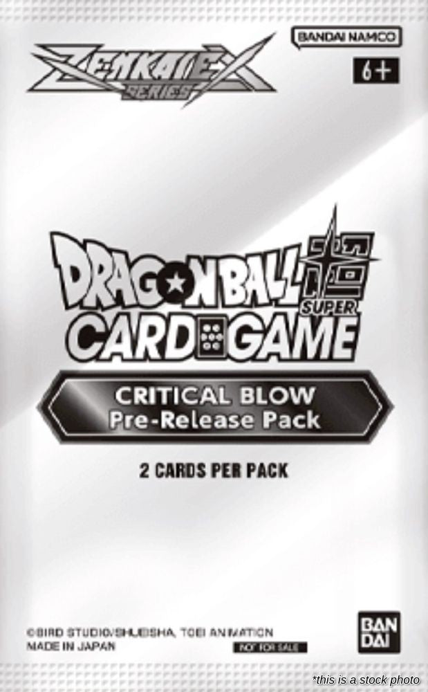 Critical Blow Pre-Release Pack