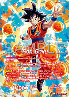 Son Goku // Son Goku, Story of a forming Wish (Back)