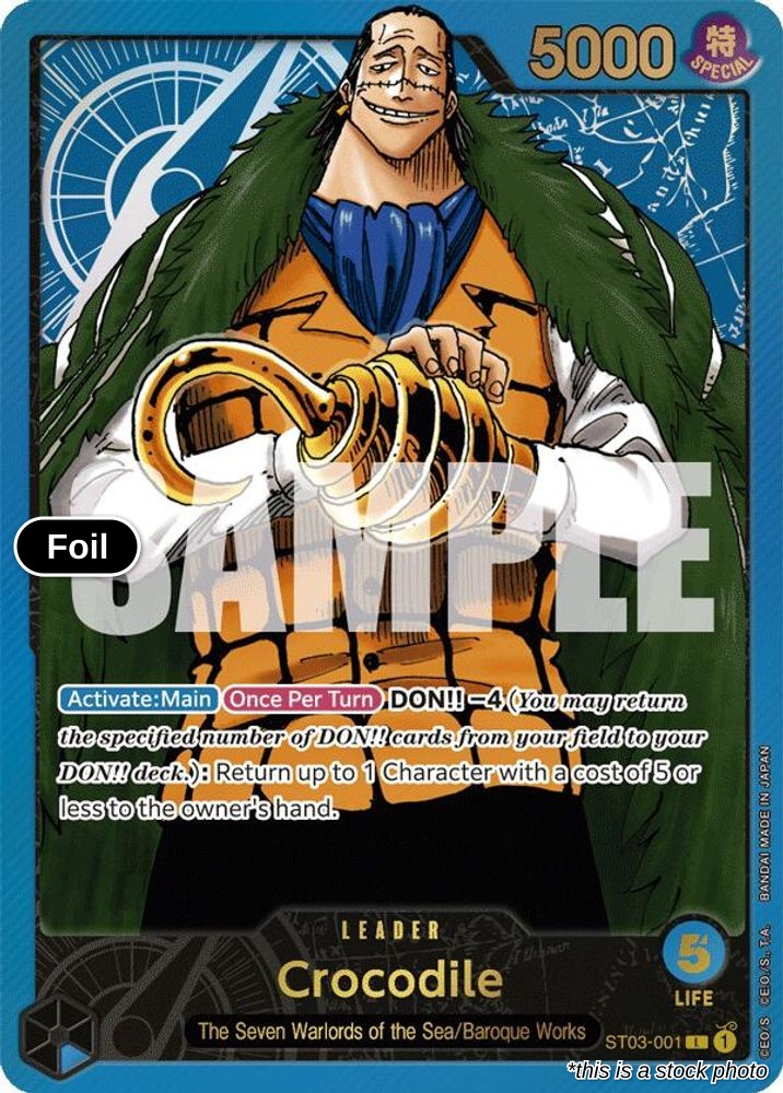 Crocodile (Premium Card Collection -Leader Collection-)