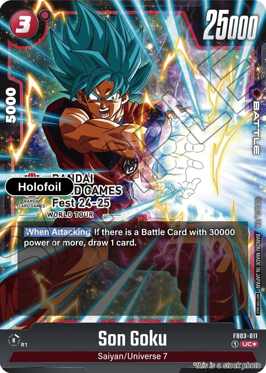 Son Goku - FB03-011 (BANDAI Card Games Fest 24-25 World Tour) [DBSFW_PR - FB03-011]