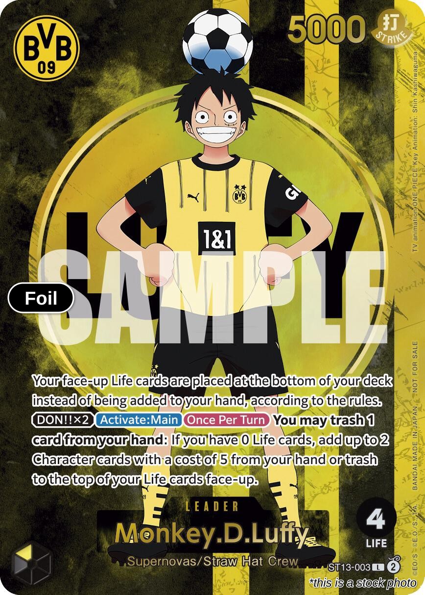 Monkey.D.Luffy (BVB x One Piece Campaign) [OP-PR - ST13-003]