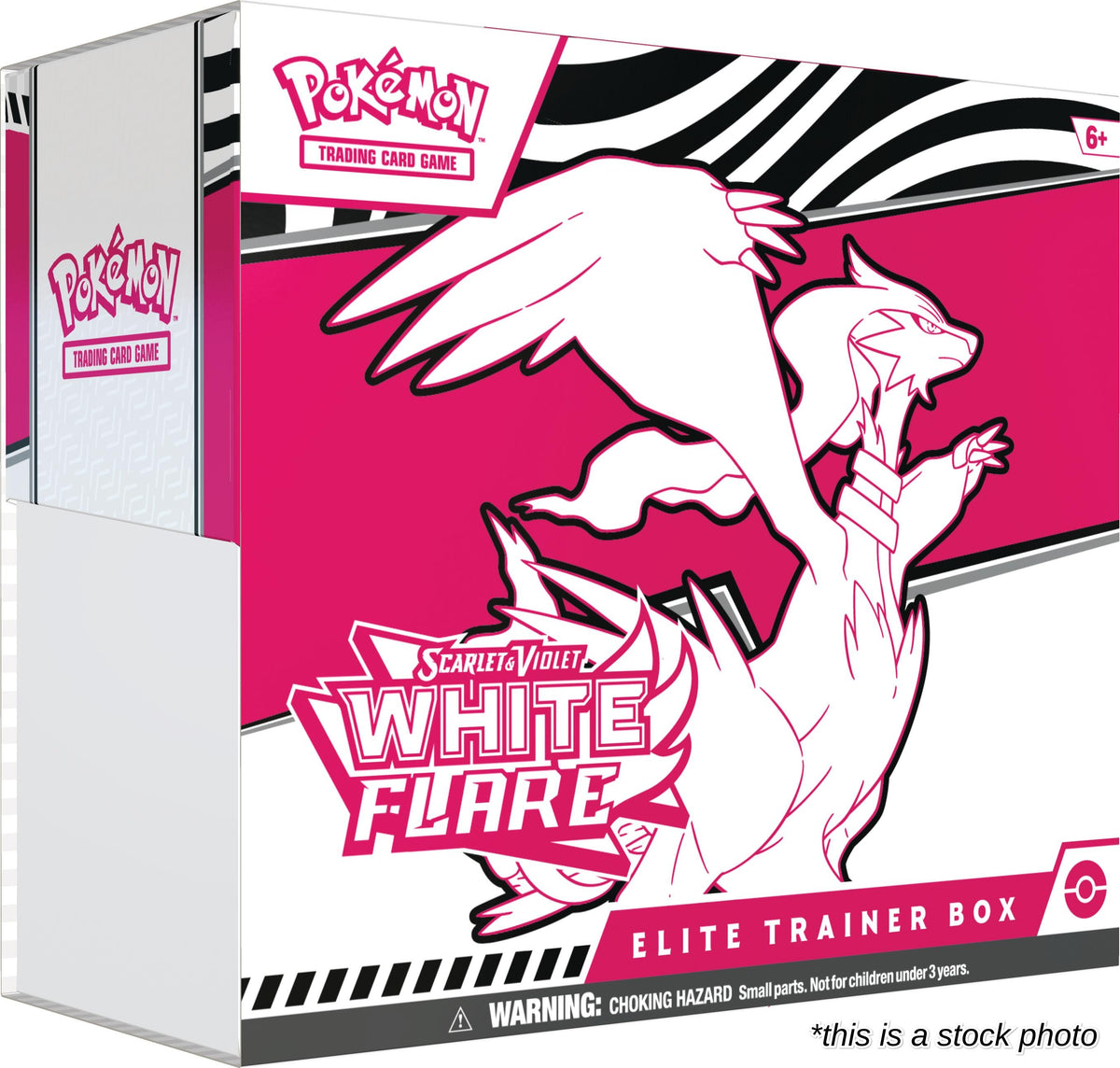 White Flare Elite Trainer Box