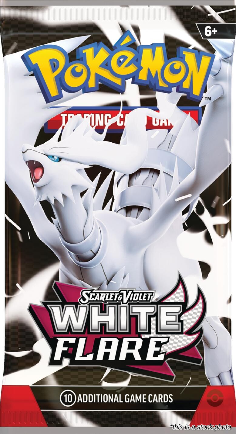 White Flare Booster Pack