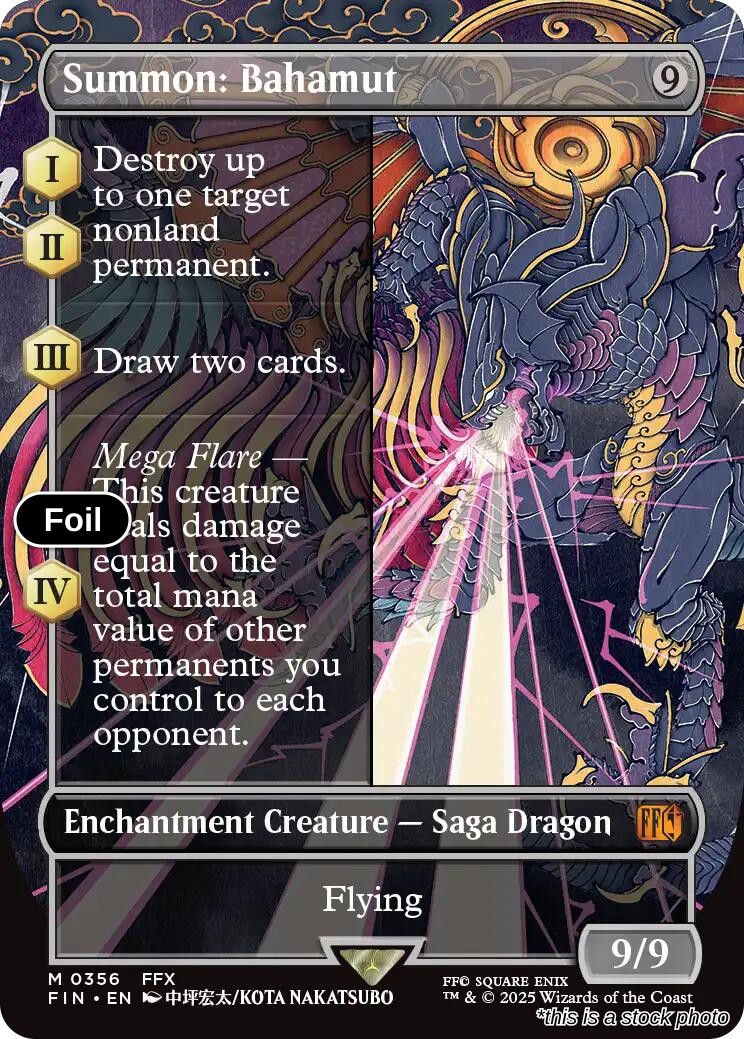 Summon: Bahamut (Borderless)