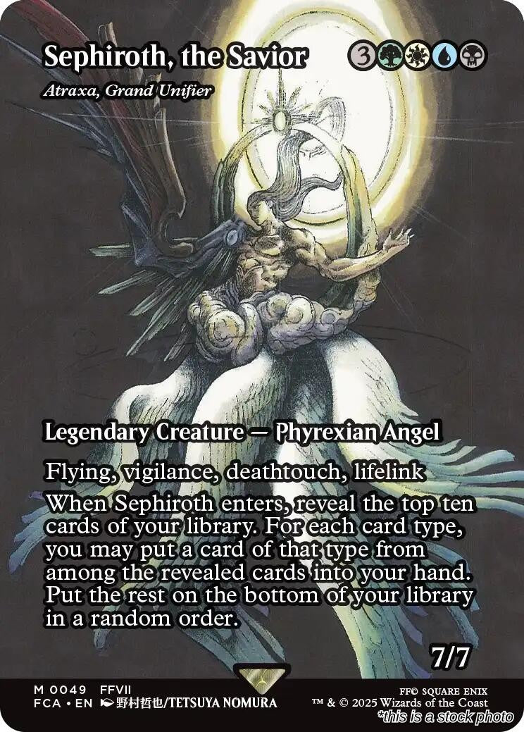 Sephiroth, the Savior - Atraxa, Grand Unifier (Showcase)