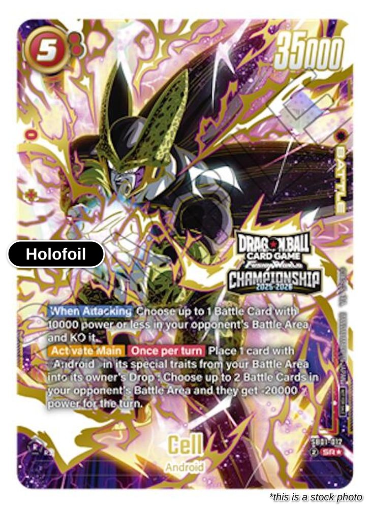 Cell (Championship 2025-2026) [DBSFW_TPR - SB01-012]
