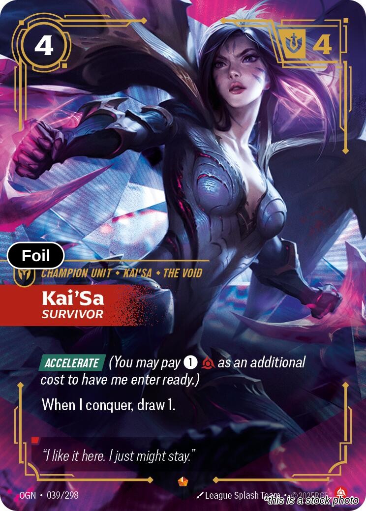 Kai'Sa, Survivor