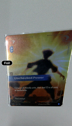 Unchecked Power