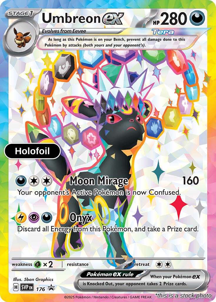 Umbreon ex - 176 [SVP - 176]