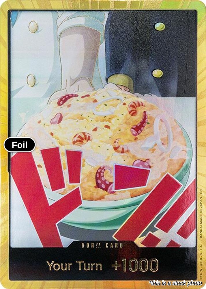 DON!! Card (Sanji) (Gold)