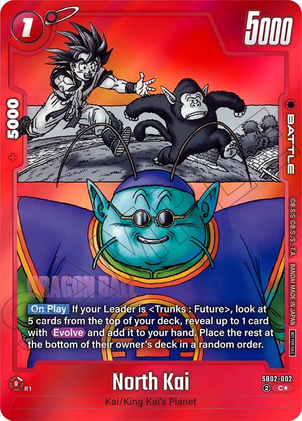 North Kai - SB02-002 (Limited Pack MANGA Version 02)