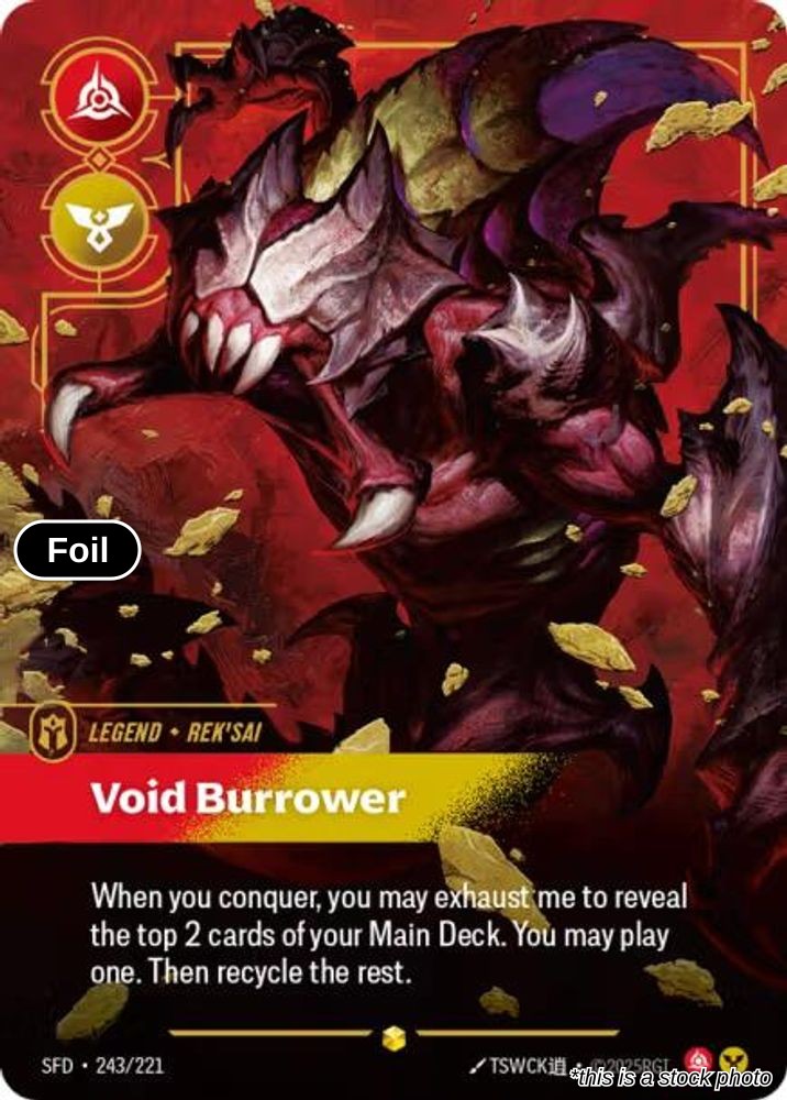 Rek'sai, Void Burrower (Overnumbered)