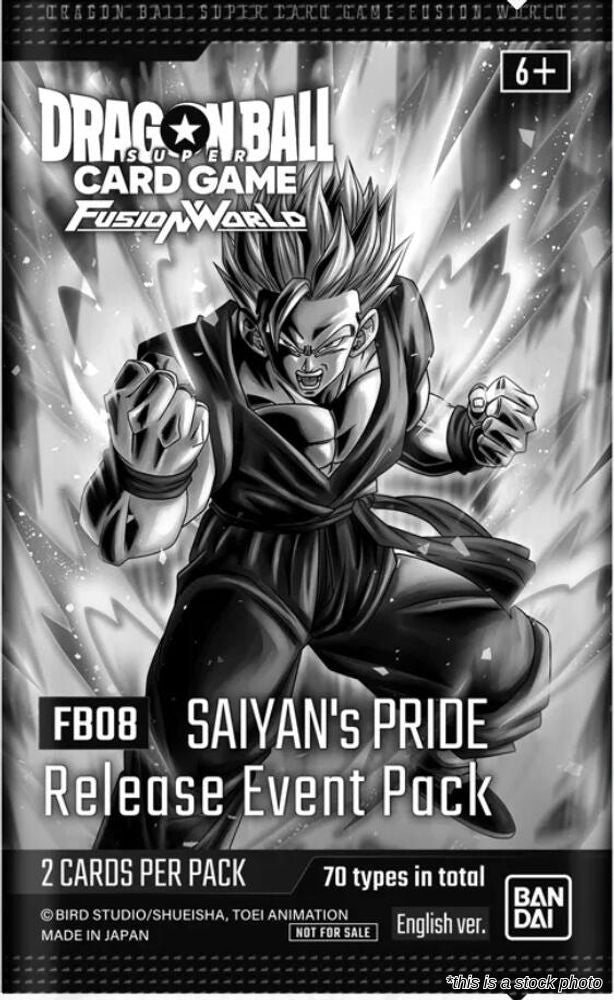 FB08 Saiyan's Pride Release Event Pack
