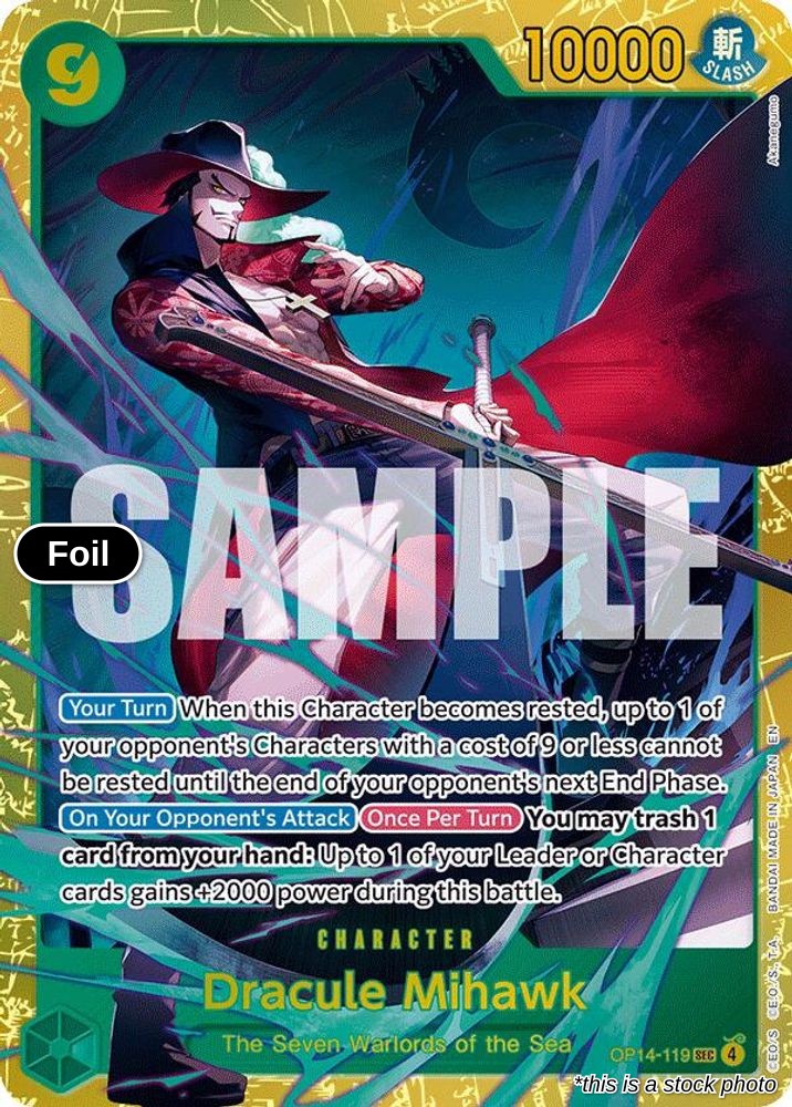 Dracule Mihawk - OP14-119