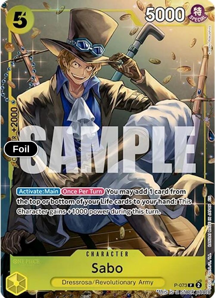 Sabo (Tin Pack Set Vol. 2) [OP-PR - P-073]