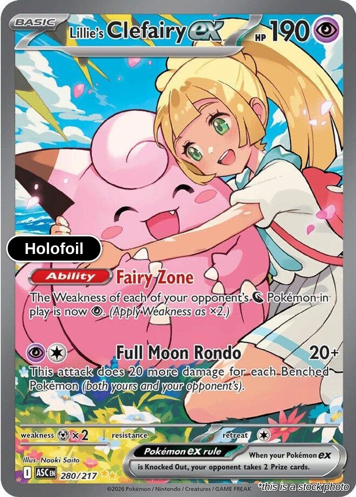 Lillie's Clefairy ex - 280/217 [ASC]