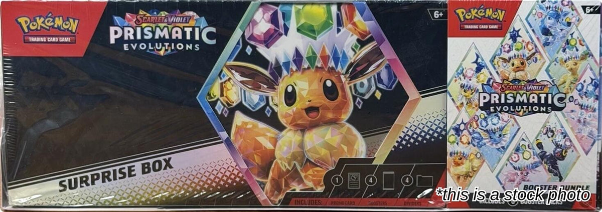 Prismatic Evolutions Booster Bundle + Surprise Box Bundle (Sam's Club)