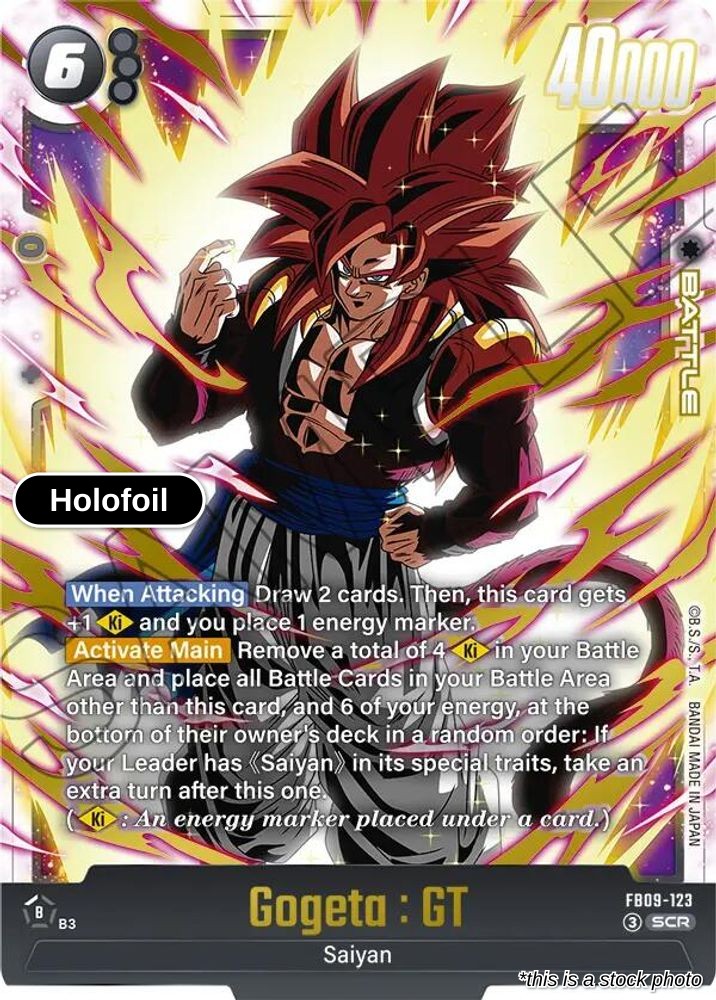 Gogeta : GT - FB09-123