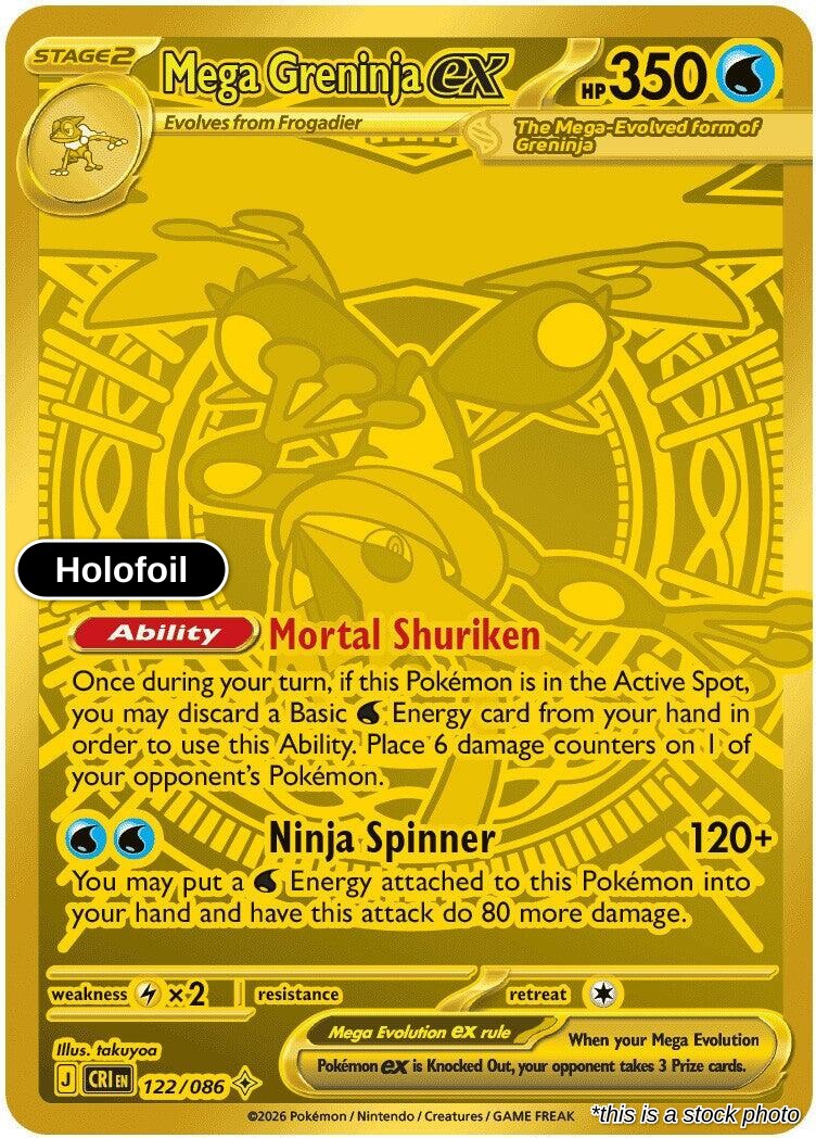 Mega Greninja ex - 122/086