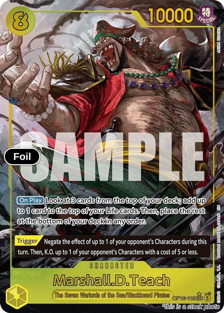 Marshall.D.Teach (119) (Alternate Art)