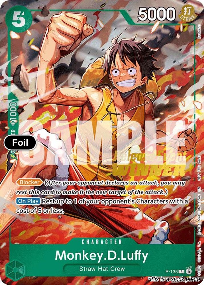 Monkey.D.Luffy (OP16 Release Event Winner) [OP-PR - P-135]