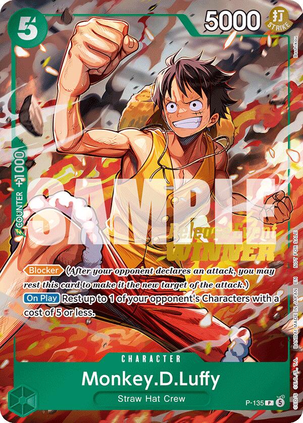 Monkey.D.Luffy (OP16 Release Event Winner) [OP-PR - P-135]