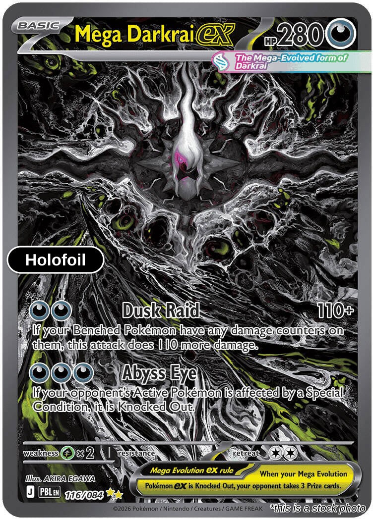 Mega Darkrai ex - 116/084 [PBL]