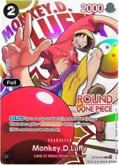 Monkey.D.Luffy (Round 1 Promo)