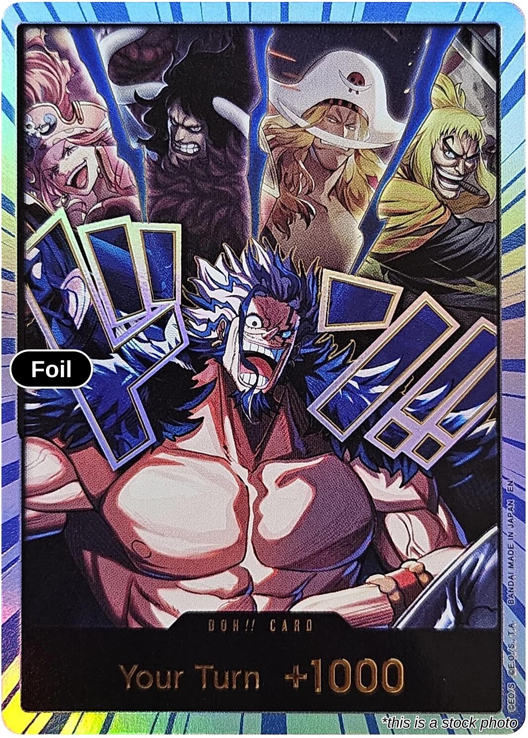 DON!! Card (Alternate Art) (Rocks) (Special Foil)