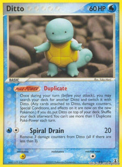 Ditto - 64/113 (Squirtle)