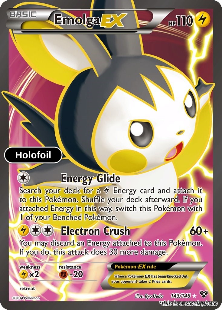 Emolga EX (143 Full Art)