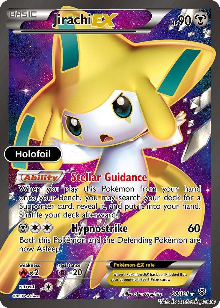 Jirachi EX (98 Full Art)