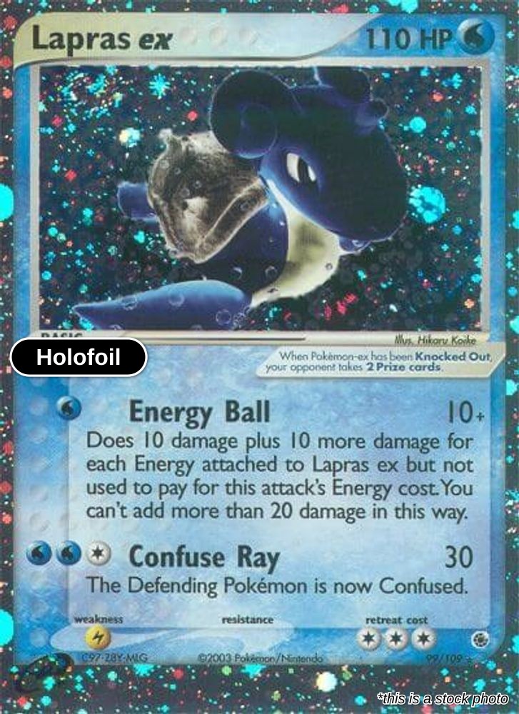 Lapras ex [RS - 99/109]