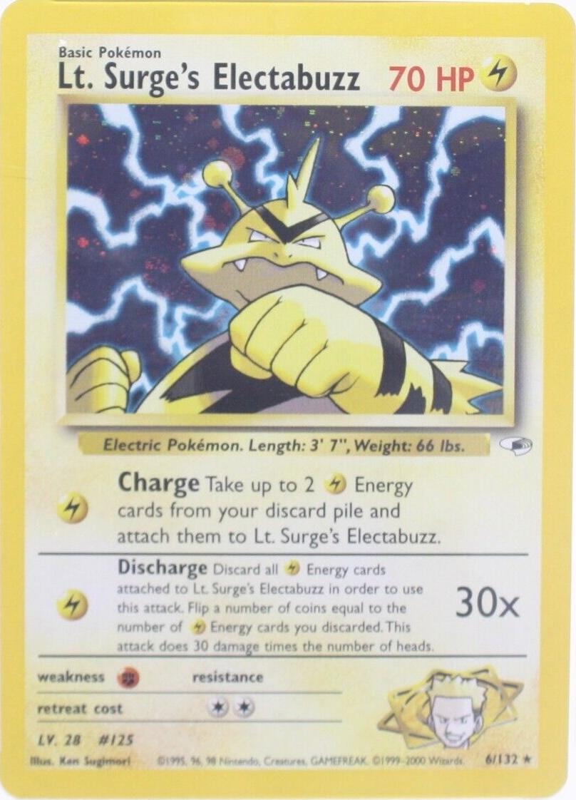 Lt. Surge's Electabuzz (6)