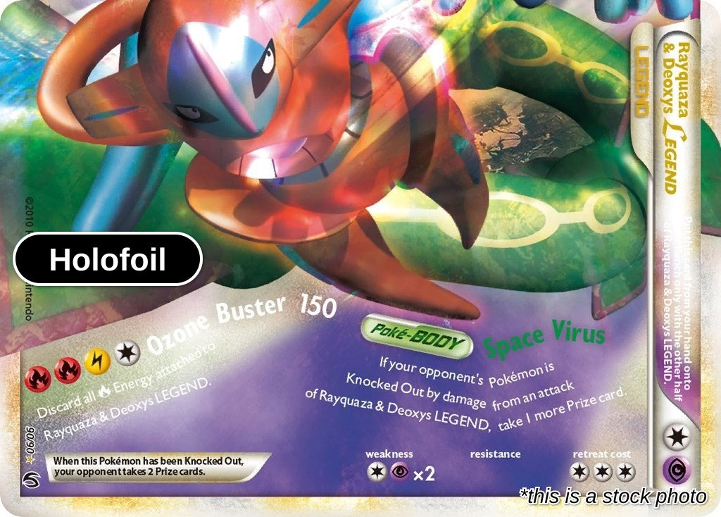 Rayquaza & Deoxys Legend (Bottom)