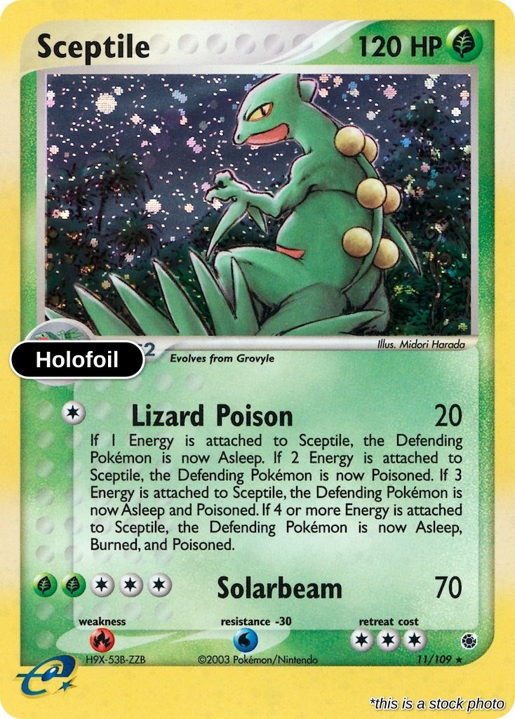 Sceptile - 11/109