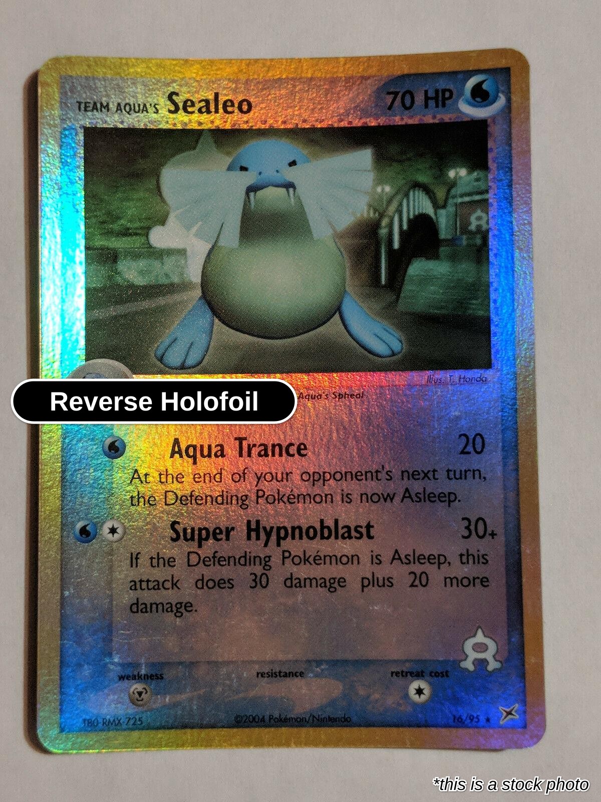 Team Aqua's Sealeo - 16/95