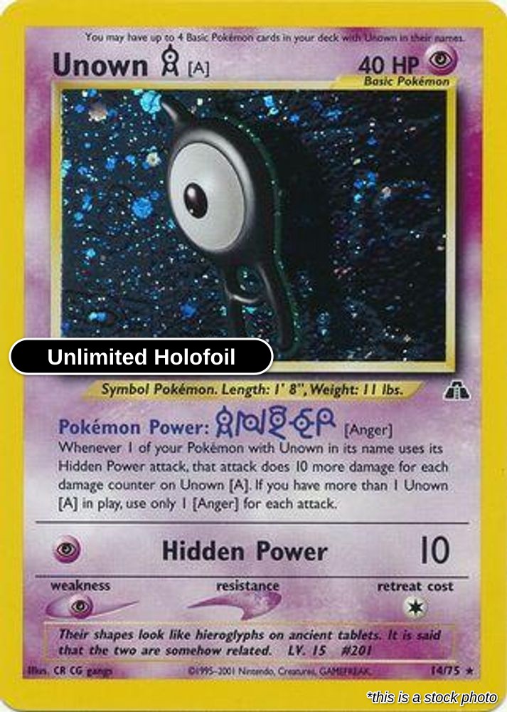 Unown [A] (14)